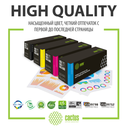 -/ Картридж лазерный Cactus CS-PH6000C 106R01631 голубой (1000стр.) для Xerox Phaser 6000/6010 фото 2 -/ Картридж лазерный Cactus CS-PH6000C 106R01631 голубой (1000стр.) для Xerox Phaser 6000/6010 фото 2