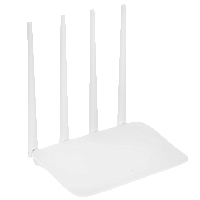 F6 Маршрутизатор/ Tenda F6 Wi-Fi роутер N300, до 300 Мбит/с на 2,4 ГГц, LAN 3x100 Мбит/с, WAN 1x100 Мбит/с, 4x5dBi антенны, белый корпус