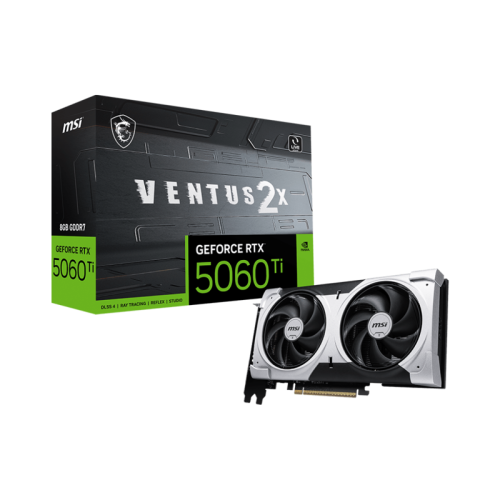 GeForceRTX5060Ti8GVENTUS2XPLUS Видеокарта/ GeForce RTX 5060 Ti 8G VENTUS 2X PLUS