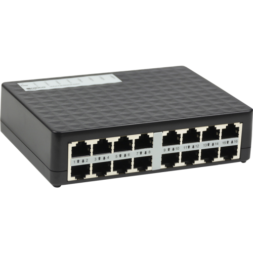 OS1116/A1A Коммутатор/ Unmanaged Switch 16x100Base-TX, plastic case фото 2 OS1116/A1A Коммутатор/ Unmanaged Switch 16x100Base-TX, plastic case фото 2