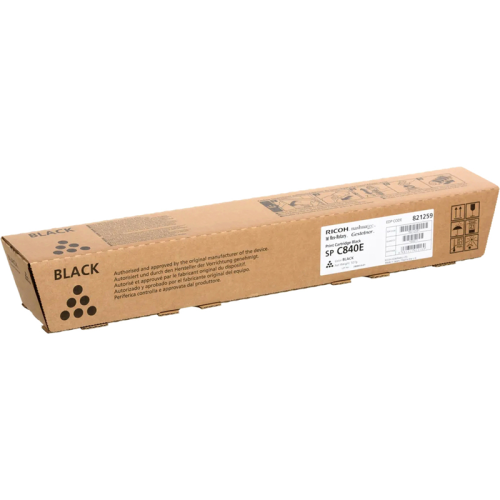 821259 Тонер Bk, SP C840E/ Print Cartridge Black SP C840E фото 2