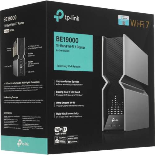 ArcherBE800 Маршрутизатор/ BE19000 Tri-Band Wi-Fi 7 Router фото 8 ArcherBE800 Маршрутизатор/ BE19000 Tri-Band Wi-Fi 7 Router фото 8