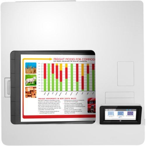 7ZU79A Лазерный принтер/ HP Color LaserJet Enterprise M555x фото 4 7ZU79A Лазерный принтер/ HP Color LaserJet Enterprise M555x фото 4