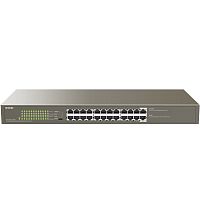 TEG1124P-24-250W Коммутатор/ Tenda TEG1124P-24-250W 1000M&PoE 24-Port Gigabit Ethernet Switch with 24-Port PoE