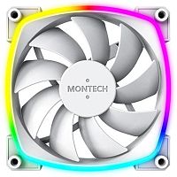 AX120PWMWHITE Вентилятор для корпуса Montech AX120 ARGB 120х120x25 белый 4-pin 27дБ (AX120 PWM WHITE) Ret [AX120 PWM WHITE]