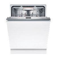 SMV8YCX02E Встраиваемая посудомоечная машина, 60 см, Serie 8, 14 комплектов,сенсорное управление, 8 программ, 59.8x55x81.5 см, нержавеющая сталь цвет, сушка: с теплообменником/Zeolite, индикация на полу: проекция дисплея