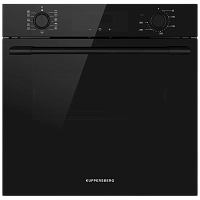 HO622BB Духовой шкаф Kuppersberg/ Духовой шкаф Kuppersberg, High-Tech, 78 л, комбинированное управление, дисплей, таймер, 11 режимов, макс. температура 300 градусов, гриль, телескопические направляющие (на 1 уровень), энергоэффективность А, цвет черный, ц