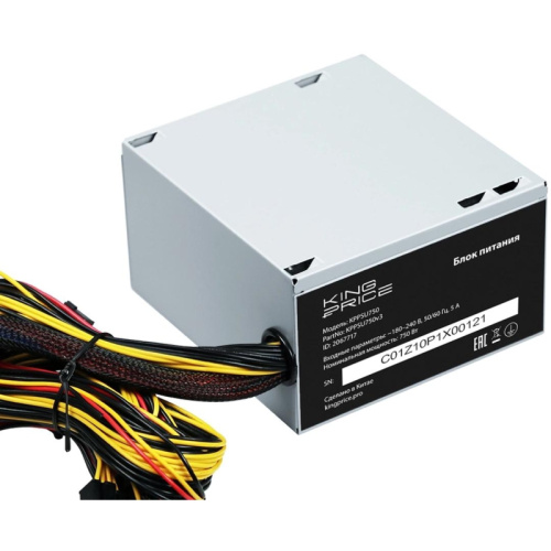 KPPSU750V3 Блок питания KingPrice ATX 750W KPPSU750 (20+4pin) APFC 120mm fan 4xSATA фото 5