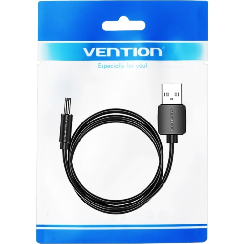 CEXBD Кабель Vention USB AM/DC-jack 3.5мм M - 0.5м Чёрный фото 4 CEXBD Кабель Vention USB AM/DC-jack 3.5мм M - 0.5м Чёрный фото 4
