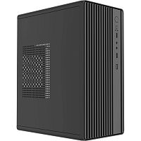 ACCM258-01B Корпус Accord ACC-M258-01B черный без БП mATX 1x80mm 2xUSB2.0 audio