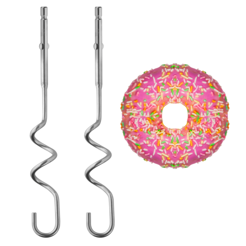 MF-321R Миксер MAUNFELD/ Ручной миксер, 300 Вт, 5 скоростей, венчик, крюк для теста, красный фото 8