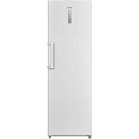 KNF1886W Холодильник KORTING/ Холодильник KORTING, ВхШхГ 1850х595х618 мм, отдельностоящий, электронное управление, LED освещение, объем 352 л, NoFrost, динамическое охлаждение, полка для бутылок, сигнализация открытой двери, энергоэффективность А++, урове