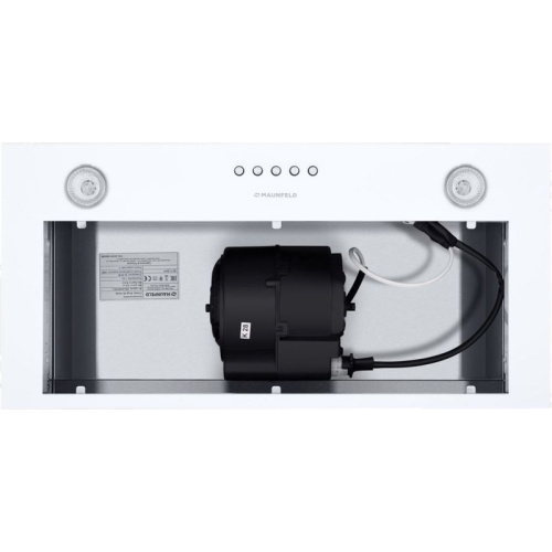 CrosbySingl5028WHITE ВЫТЯЖКА MAUNFELD/ Тип: полновстраиваемая, Цвет: белый, Управление: кнопочное, Ширина, мм: 500 фото 3