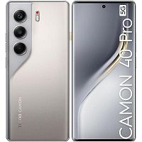 CM7256+12SANDYTITANIUM Смартфон Tecno Camon 40 Pro 5G 12+256Gb титан