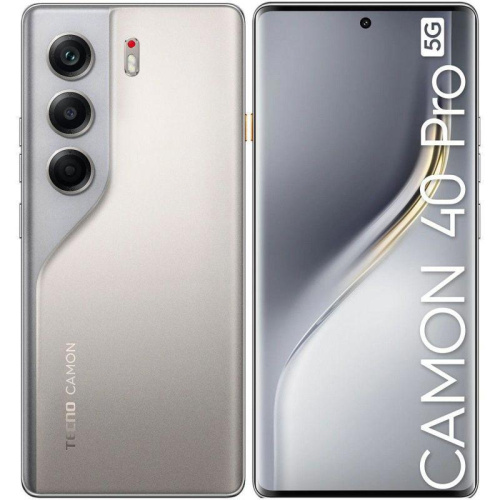 CM7256+12SANDYTITANIUM Смартфон Tecno Camon 40 Pro 5G 12+256Gb титан