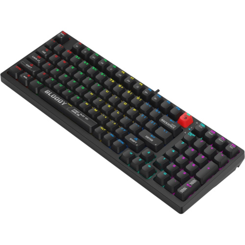 S98BLACK Клавиатура A4Tech Bloody S98 механическая черный USB for gamer LED (S98 BLACK) фото 7 S98BLACK Клавиатура A4Tech Bloody S98 механическая черный USB for gamer LED (S98 BLACK) фото 7