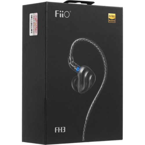 6953175740629 внутриканальные наушники/ FIIO FH3 Чёрный фото 7 6953175740629 внутриканальные наушники/ FIIO FH3 Чёрный фото 7
