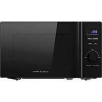 TMW205B Микроволновая печь KUPPERSBERG/ Микроволновая печь KUPPERSBERG, отдельностоящая, объем 20 л, поворотный стол, мощность 800 Вт, кнопочное управление/поворотный переключатель, 5 уровней мощности, 8 автоматических программ, цвет черный