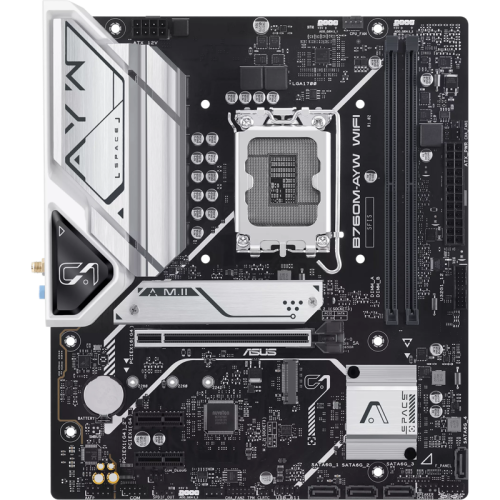 90MB1FK0-M0UBY0 Материнская плата/ B760M-AYW WIFI-SI