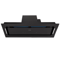 KHI9099ICGN Встраиваемая вытяжка KORTING/ Встраиваемая вытяжка KORTING, 90 см, 5 режимов, 900 м3/ч, сенсорное управление, таймер, интенсивный режим, LED освещение, угольный фильтр KIT 0285 (опция), цвет черное стекло