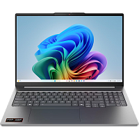 83SJ0004RK Ноутбук/ Lenovo IdeaPad Pro 5 16AGP11 16"(2880x1800 OLED)/AMD Ryzen AI 7 (Ghz)/24576Mb/1024PCISSDGb/noDVD/Int:AMD Radeon 860M/Cam/BT/WiFi/84WHr/war 1y/1.66kg/luna grey/noOS + 100W, RU kbd