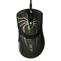 XL-747H(BROWNSPIDER) Мышь A4Tech Oscar Editor XL-747H коричневый/рисунок лазерная 3600dpi USB2.0 6but (XL-747H (BROWN SPIDER))
