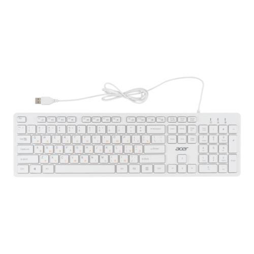 ZL.KBDEE.00D Клавиатура Acer OKW123 белый USB Multimedia (ZL.KBDEE.00D) фото 11 ZL.KBDEE.00D Клавиатура Acer OKW123 белый USB Multimedia (ZL.KBDEE.00D) фото 11