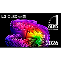 OLED65G6RLA.ARUG Телевизор 65'' LG/ 65'' OLED, Gallery, Ultra HD, Smart TV(WebOS 26), Wi-Fi 6, Bluetooth v 5.3, MR NFC, 120Hz Native (VRR 165Hz), 4.2ch (60W) Dolby Atmos, 4хHDMI, 3хUSB, One Wall Mount, матовый металл, 2026