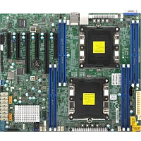 MBD-X11DPL-I-B(bundle) Системная плата/ MB Supermicro X11DPL-i, 2x LGA 3647, C622, 8xDDR4 Up to 2TB 3DS ECC RDIMM/3DS ECC LRDIMM, 2 PCI-E 3.0 x16, 3 PCI-E 3.0 x8, 1 PCI-E 3.0 x4 (in x8 slot), M.2 Interface: 1 SATA/PCI-E 3.0 x4, M.2 Form Factor: 2260, 2280
