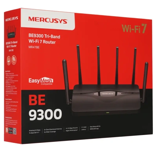 MR47BE Маршрутизатор/ BE9300 Tri-Band Wi-Fi 7 Router фото 8 MR47BE Маршрутизатор/ BE9300 Tri-Band Wi-Fi 7 Router фото 8