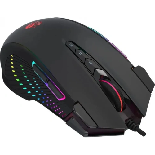 J90SBLACKACTIVATED Мышь A4Tech Bloody J90s черный оптич. 8000dpi USB 12but (J90S BLACK ACTIVATED) фото 3 J90SBLACKACTIVATED Мышь A4Tech Bloody J90s черный оптич. 8000dpi USB 12but (J90S BLACK ACTIVATED) фото 3