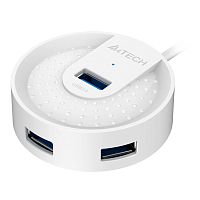 HUB-30 Разветвитель USB 3.0 A4Tech HUB-30 4порт. белый
