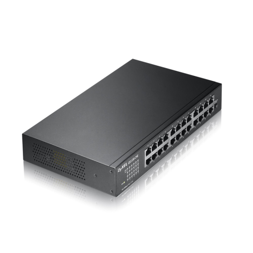 GS1100-24E-EU0103F Коммутатор/ ZYXEL GS1100-24E Switch , 24xGE, rack 19 ", silent фото 3