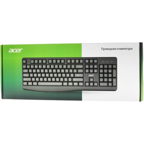 ZL.KBDCC.01A Клавиатура Acer OKW301 черный USB Multimedia для ноутбука (ZL.KBDCC.01A) фото 2 ZL.KBDCC.01A Клавиатура Acer OKW301 черный USB Multimedia для ноутбука (ZL.KBDCC.01A) фото 2