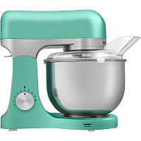 MF-422MINT Миксер планетарный MAUNFELD/ Миксер планетарный MAUNFELD MF-422MINT, мощность 1200 Вт, объем чаши 5 л, 3 насадки, импульсный режим, венчик, крюк для теста, лопатка, крышка, планетарное смешивание, цвет мятный