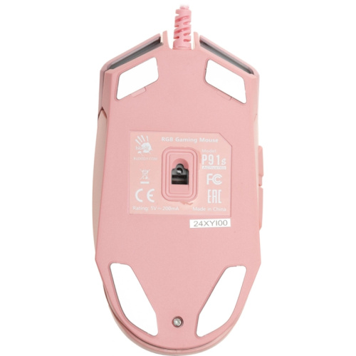 P91SPINKACTIVATED Мышь A4Tech Bloody P91s розовый оптическая 8000dpi USB 8but (P91S PINK ACTIVATED) фото 5 P91SPINKACTIVATED Мышь A4Tech Bloody P91s розовый оптическая 8000dpi USB 8but (P91S PINK ACTIVATED) фото 5