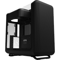 CS-HYTE-X50G-BB Корпус без блока питания/ Case HYTE X50, Midi-Tower, TG, no fans, 2xUSB-A 3.2, 1xUSB Type-C, E-ATX, ATX, mATX, mITX Pitch Black