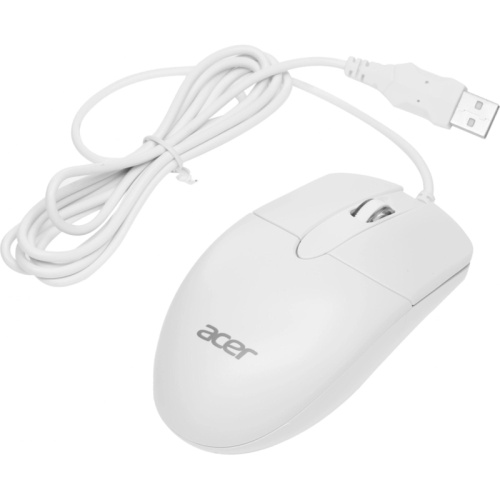ZL.MCECC.01V Мышь Acer OMW300 белый оптическая 1200dpi USB 3but (ZL.MCECC.01V) фото 6