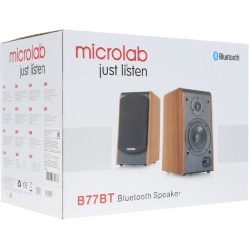 6945198855886 Акустическая система/ Колонки Microlab B77BT (2.0; 64 Вт, 2RCA, Bluetooth) фото 8 6945198855886 Акустическая система/ Колонки Microlab B77BT (2.0; 64 Вт, 2RCA, Bluetooth) фото 8