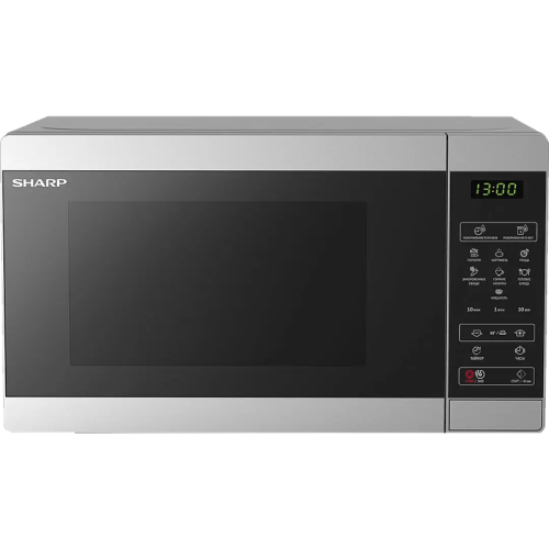 R2800RSL Микроволновая печь Sharp/ 20 л, 800 Вт,эмаль,серебристый, 440x258x324мм