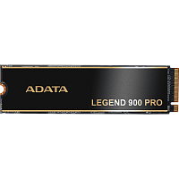 SLEG-900P-1TCS Твердотельный накопитель/ ADATA SSD LEGEND 900 PRO, 1000GB, M.2(22x80mm), NVMe 1.4, PCIe 4.0 x4, 3D NAND, R/W 7400/6000MB/s, IOPs н.д./н.д., TBW 600, DWPD 0.3 (5 лет)