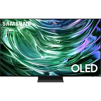 QE55S90DAUXRU Телевизор 55'' Samsung/ 55", OLED, Ultra HD, Tizen Smart TV, 120 Hz (Up to 144Hz), HDR10+, Wi-Fi, Voice, DVB-T2/C/S2, Bluetooth, CI+(1.4), FreeSync Premium, 2.1Ch 40W, OTS Lite, 4HDMI, 2USB, Graphite Black 2024