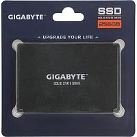 GP-GSTFS31256GTND Твердотельный накопитель SSD Gigabyte GP-GSTFS31256GTND 256GB 2.5" Client SATA 6Gb/s, 520/500, IOPS 80/85K, MTBF 2M, TLC, DRAM less, 100TBW, RTL {40} (804329)
