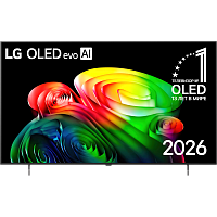 OLED65B6RLA.ARUG Телевизор 65'' LG/ 65'' OLED, Ultra HD, Smart TV(WebOS 26), Wi-Fi 6, Bluetooth v 5.3, MR NFC, 120Hz Native (VRR 144Hz), 2.0ch 20Вт Dolby Atmos, 4хHDMI, 2хUSB, 2 Pole, темно-коричневый, 2026