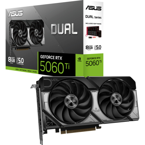 90YV0MP3-M0NA00 Видеокарта/ DUAL-RTX5060TI-8G фото 8 90YV0MP3-M0NA00 Видеокарта/ DUAL-RTX5060TI-8G фото 8