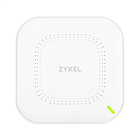 NWA50AX-EU0102F Точка доступа/ Zyxel NebulaFlex NWA50AX Hybrid Access Point, WiFi 6, 802.11a / b / g / n / ac / ax (2.4 and 5 GHz), MU-MIMO, 2x2 antennas, up to 575 + 1200 Mbps, 1xLAN GE, PoE , without support for Captive portal and WPA-Enterprise, protec