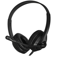 FH100U(PANDA) Наушники с микрофоном A4Tech Fstyler FH100U белый/черный 2м накладные USB (FH100U (PANDA))