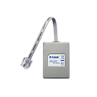 DSL-30CF/RS Сплиттер ADSL/ ADSL Annex A splitter (1xRJ11 input and 2xRJ-11 output ports ) with 10cm phone cable