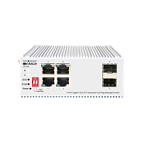 OI3106/A1A Коммутатор/ Managed L2 Industrial Fast Ring Switch 4x1000Base-T, 2x1000Base-X SFP, Surge 4KV, -40 to 75°C