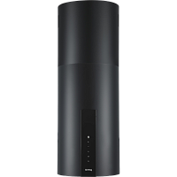 KHA35808DNCylinder Вытяжка KORTING/ Вытяжка KORTING, островная, 35 см, производительность 900 м3/ч, 3 режима, сенсорное управление, таймер, обратный клапан, LED освещение, угольный фильтр KIT 0286 (опция), BLDC мотор, цвет черный